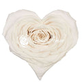 Artificial Preserved Rosa Heart Xxl Whi 01