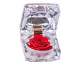 Artificial Preserved Rosa Jewel Box Red 02