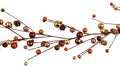 Garland Bauble Cone Brown & Gold 150cm