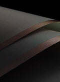Cello Sheet Frosted Charcoal Gold Border