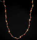 Garland L E D Bell Red 180cm