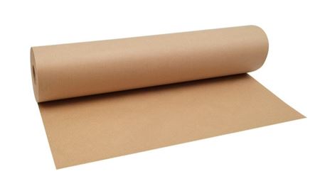 Kraft Paper Roll Natural Ribbed