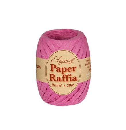 Paper Raffia Fuchsia  (PACK OF 3)
