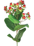 Artificial Hypericum Red 72cm