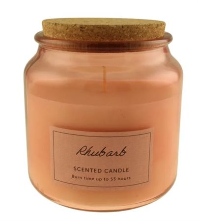 Jar Candle With Cork Lid Sandalwood