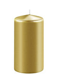 Safe Candle 120x60mm Gold (PACK OF 3)