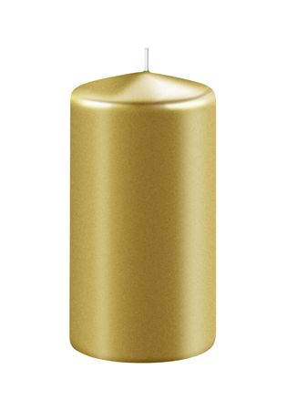 Safe Candle 120x60mm Gold (PACK OF 3)