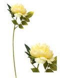 Artificial Peony Yellow 50cm (Pack of 4 )