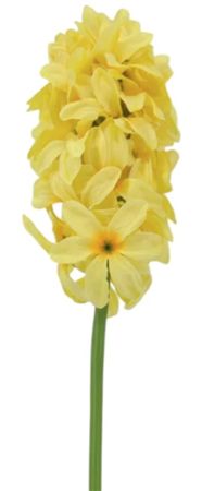 Artificial Hyacinth Bundle Yellow X3 40cm