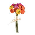 Artificial Mini Ranunculus Bundle Mixed x14