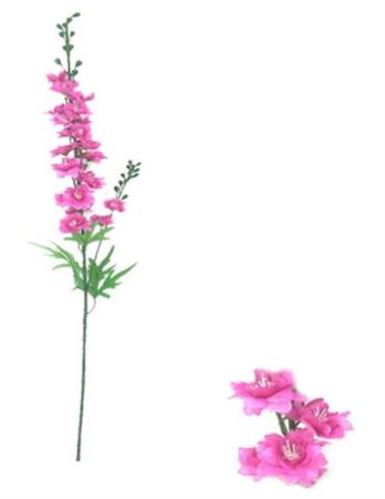 Artificial Delphinium 78cm Fuchsia