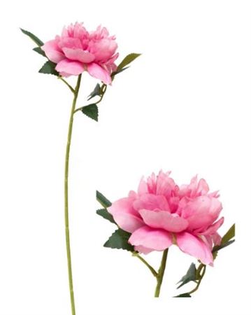 Artificial Peony Pink 50cm (Pack of 4)