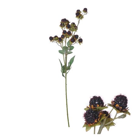 Artificial Branch Wild Blackberry 80cm