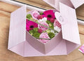 Box oxford heart pink 22×10.5cm