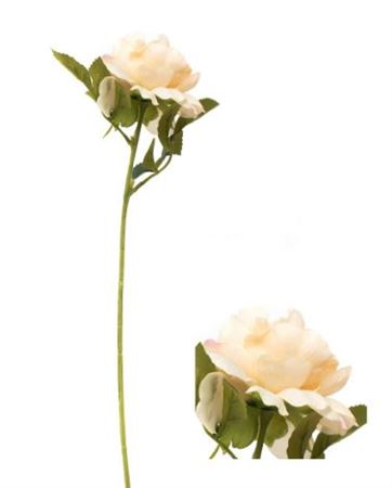 Artificial Peony Salmon 50cm (Pack of 4)