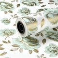 Craft Paper Rose Gold Green