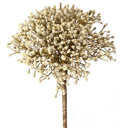 Artificial Gypsophilia Bush Ivory 32cm (PACK OF 2)