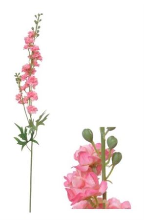 Artificial Delphinium Pink 80cm