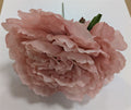 Artificial Peony Pink Light Pink X20