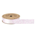 Ribbon Satin Love Pink 25mm (PACK OF 4)