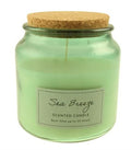 Jar Candle With Cork Lid Sea Breeze