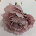 Artificial Peony Pink Dusky Pink X20