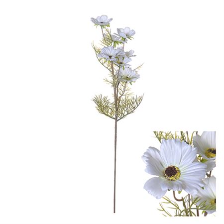 Artificial Cosmos White 72cm