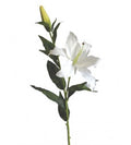 Artificial Lily Casablanca White 87cm