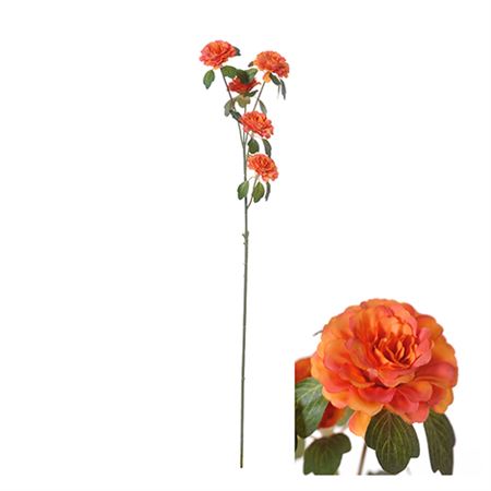 Artificial Ranunculus Orange 70cm