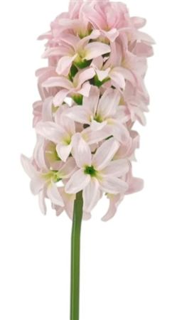 Artificial Hyacinth Bundle Light Pink X3 40cm