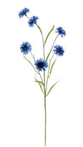 Artificial Cornflower Dark Blue 63cm(Pack of 4)