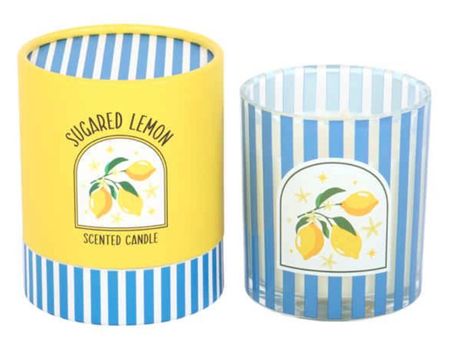Candle Sugared Lemon