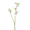 Artificial Sweet Pea Stem Cream (PACK OF 2)