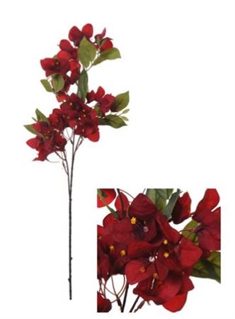 Artificial Bougainvillea Burgundy 76cm