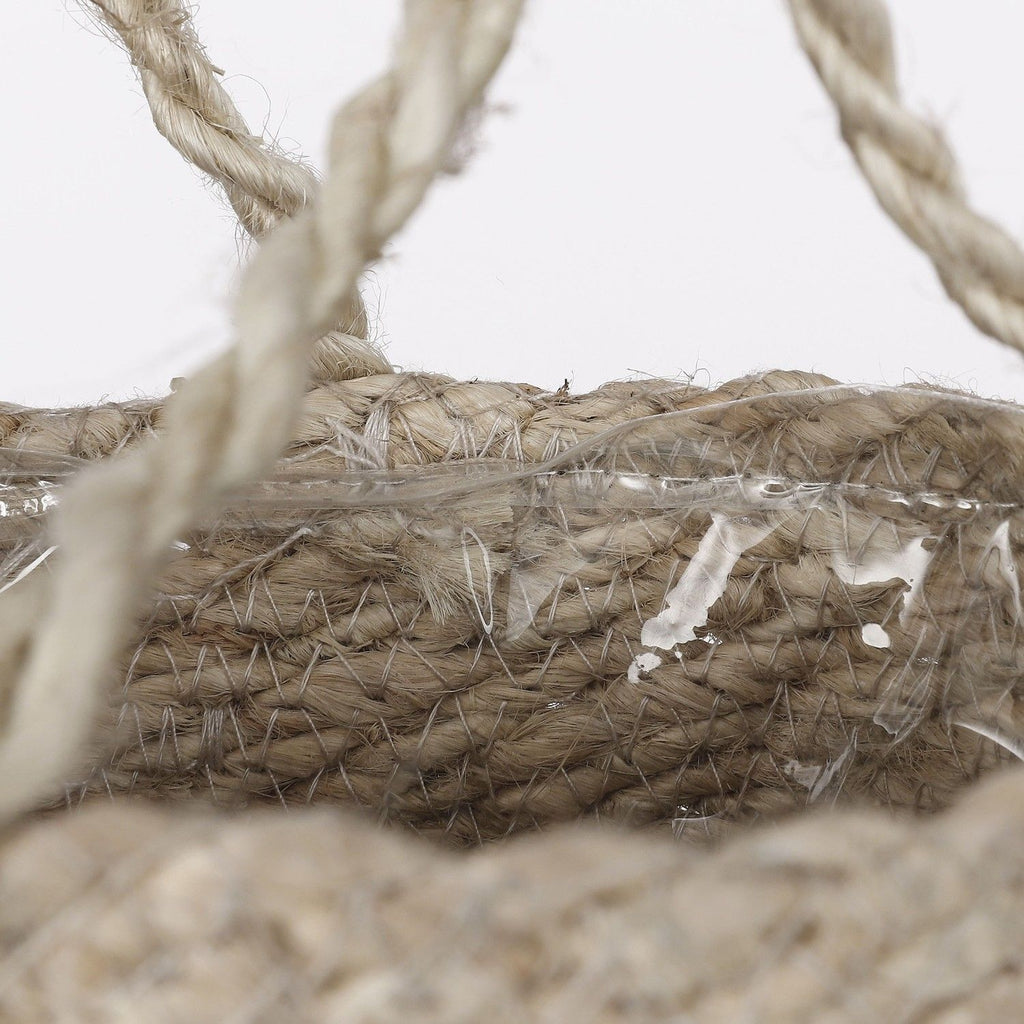 Basket Hanging Atlantic Cream Set Of 2
