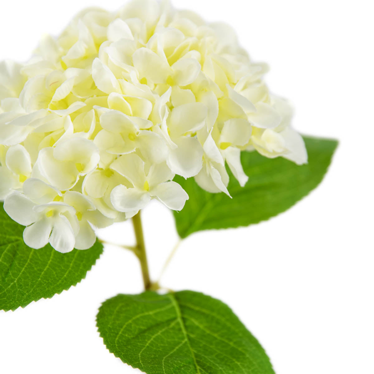 Artificial Hydrangea White 48cm (PACK OF 2)