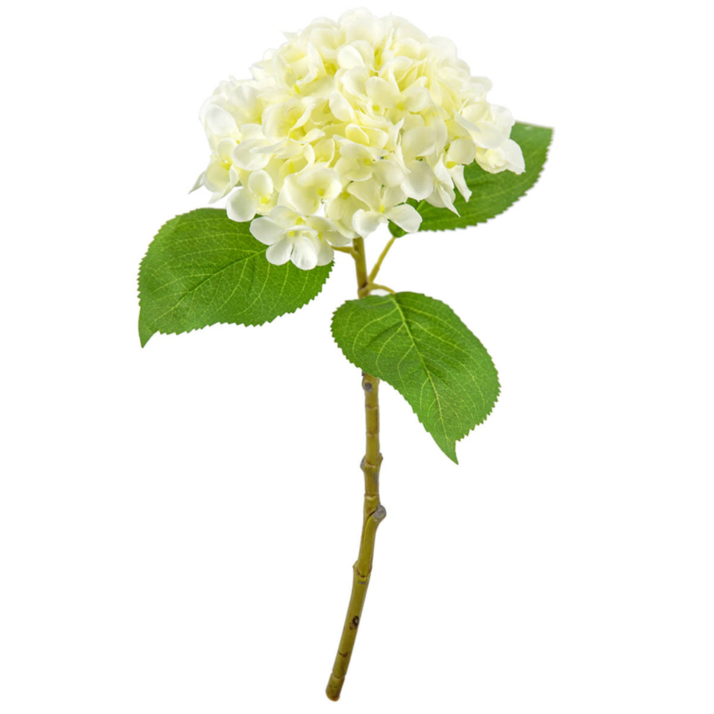 Artificial Hydrangea White 48cm (PACK OF 2)